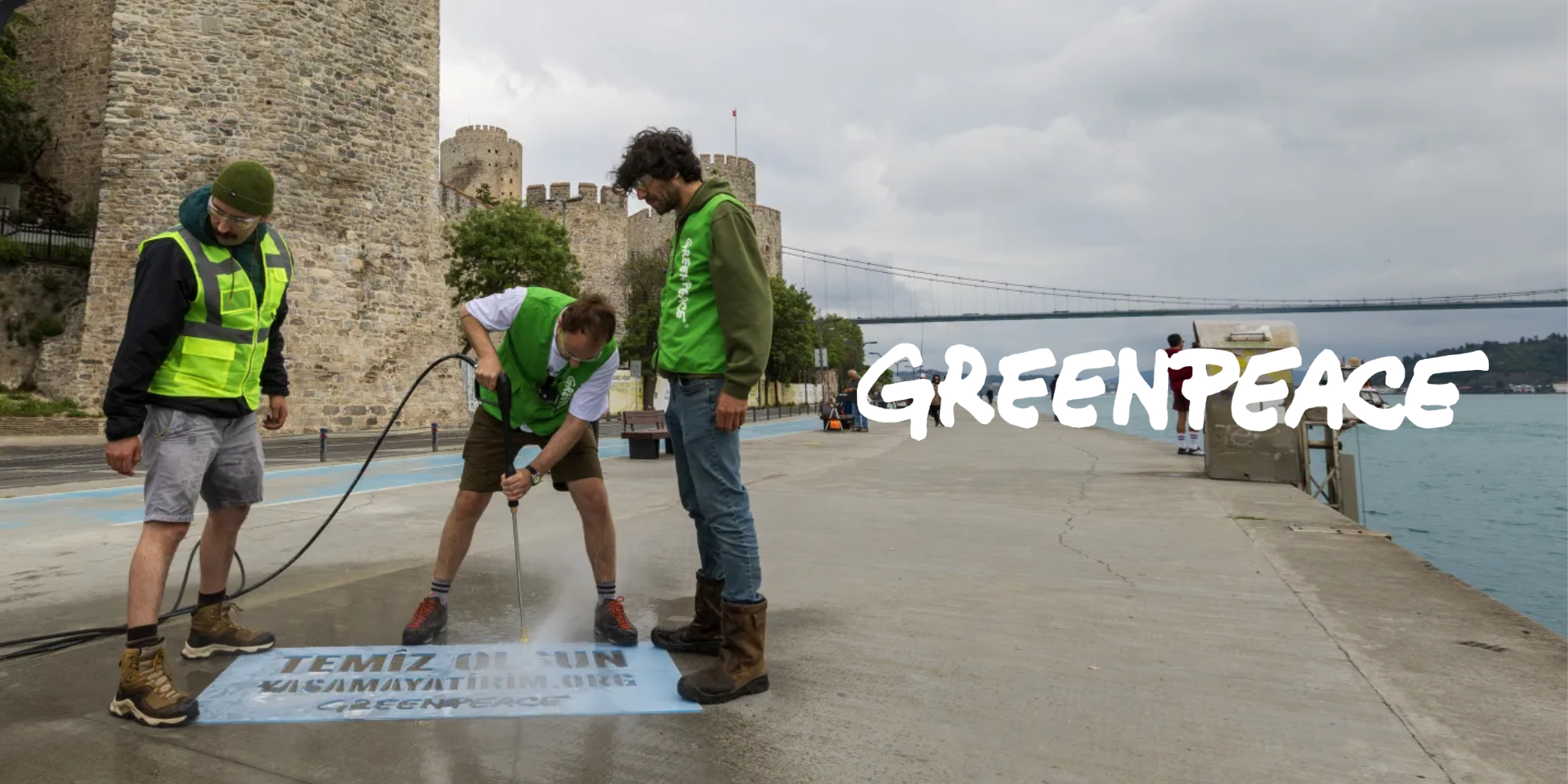 Temiz Mesaj campaign still for Greenpeace Türkiye