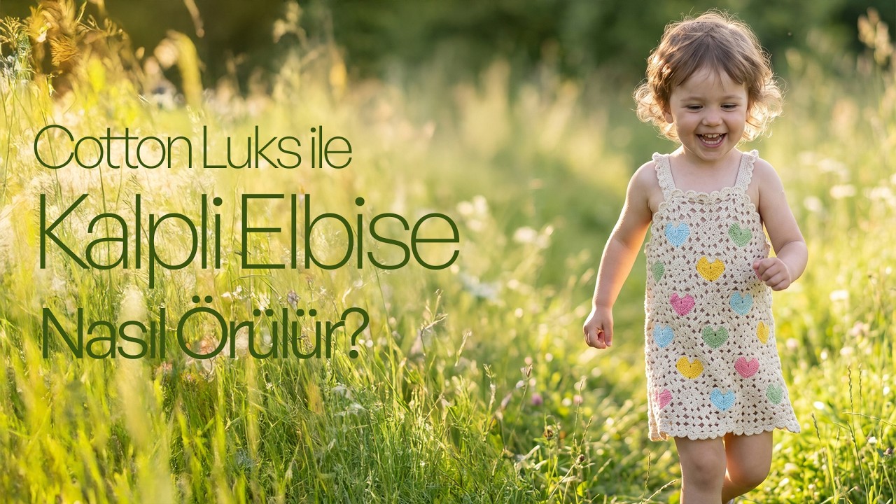 Cotton Lüks ile Kalpli Elbise Yapılışı